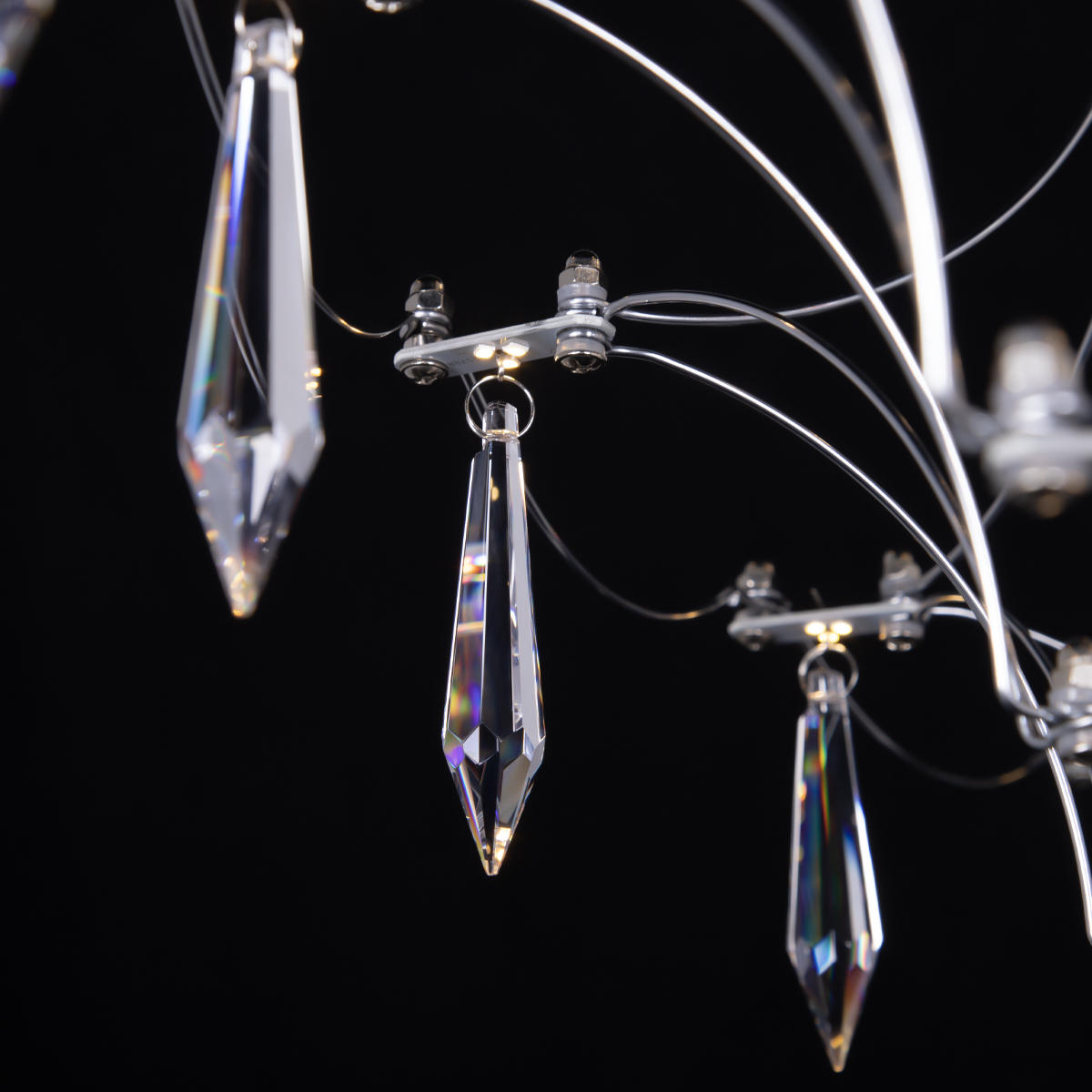 Подвесная люстра Loft IT Mira 10259/800 Silver Asfour_LF