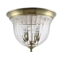 Потолочный светильник Crystallux JUGO JUGO PL4 BRONZE/TRANSPARENTE_CR