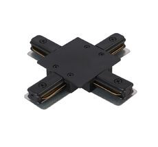 Соединитель X-образный (однофазный) для встраиваемого шинопровода Crystallux CLT 0.2211 04 BL_CR