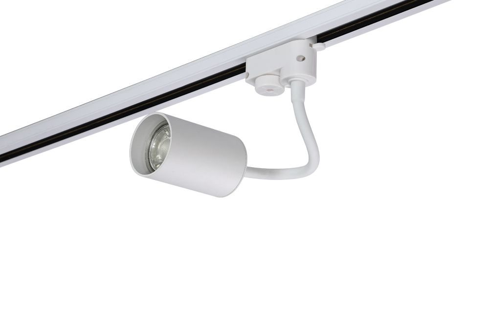 Светильник трековый однофазный Crystallux CLT 0.31 012 WH_CR