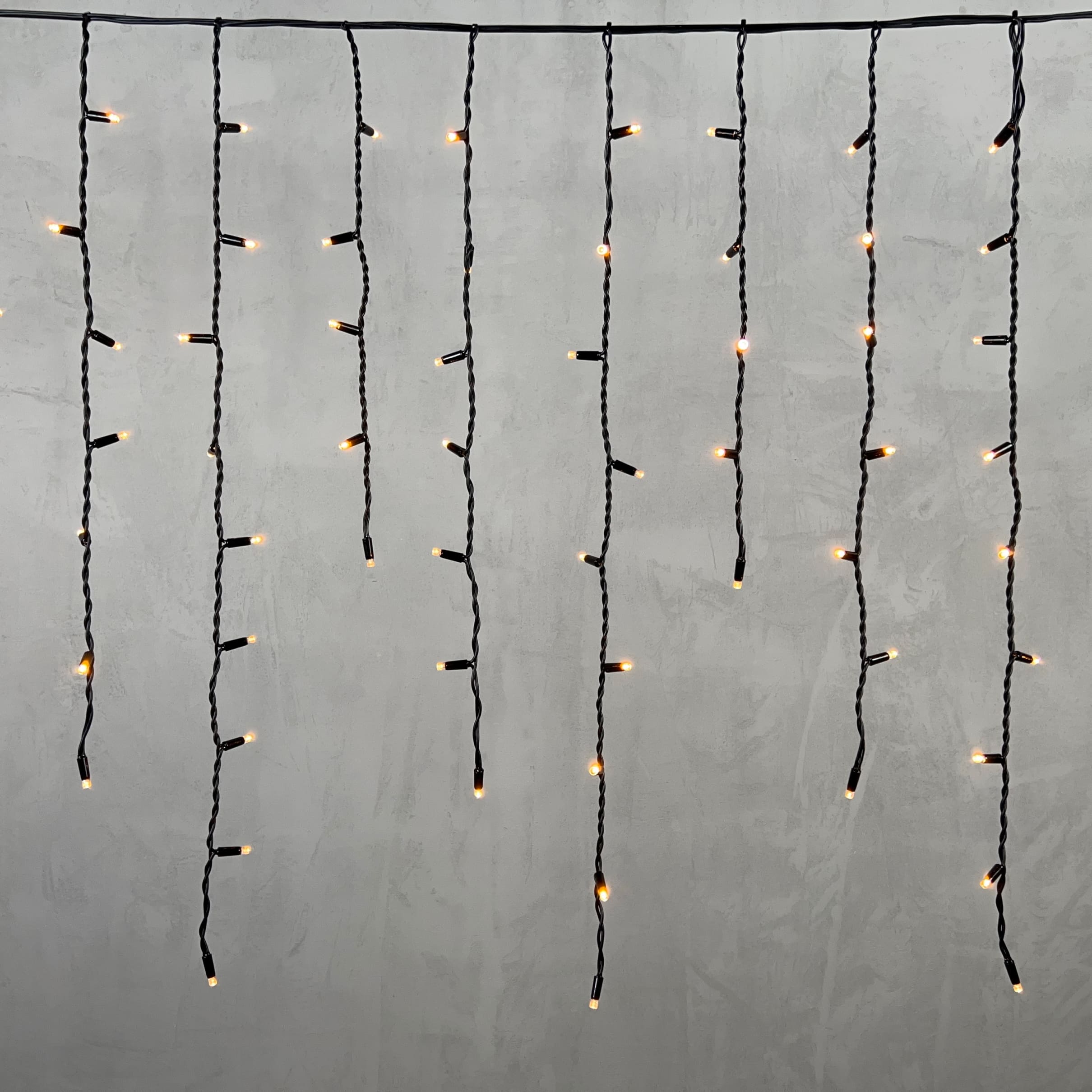 Гирлянда LTC Бахрома 3,2 x 0,9 м Экстра Тепло-Белая 220В, 168 LED LL168-1-2EWW