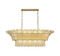 Подвесная люстра NewPort 8819/S gold_NP