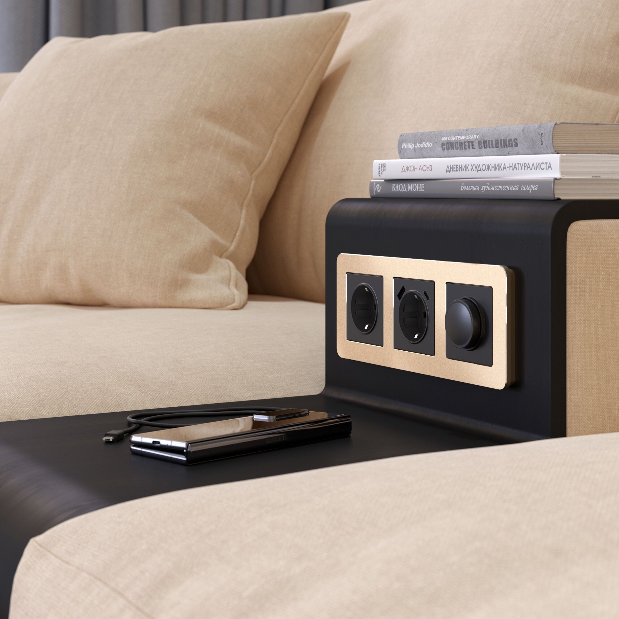 Рамка на 3 поста Platinum шампань Werkel a059217_WR