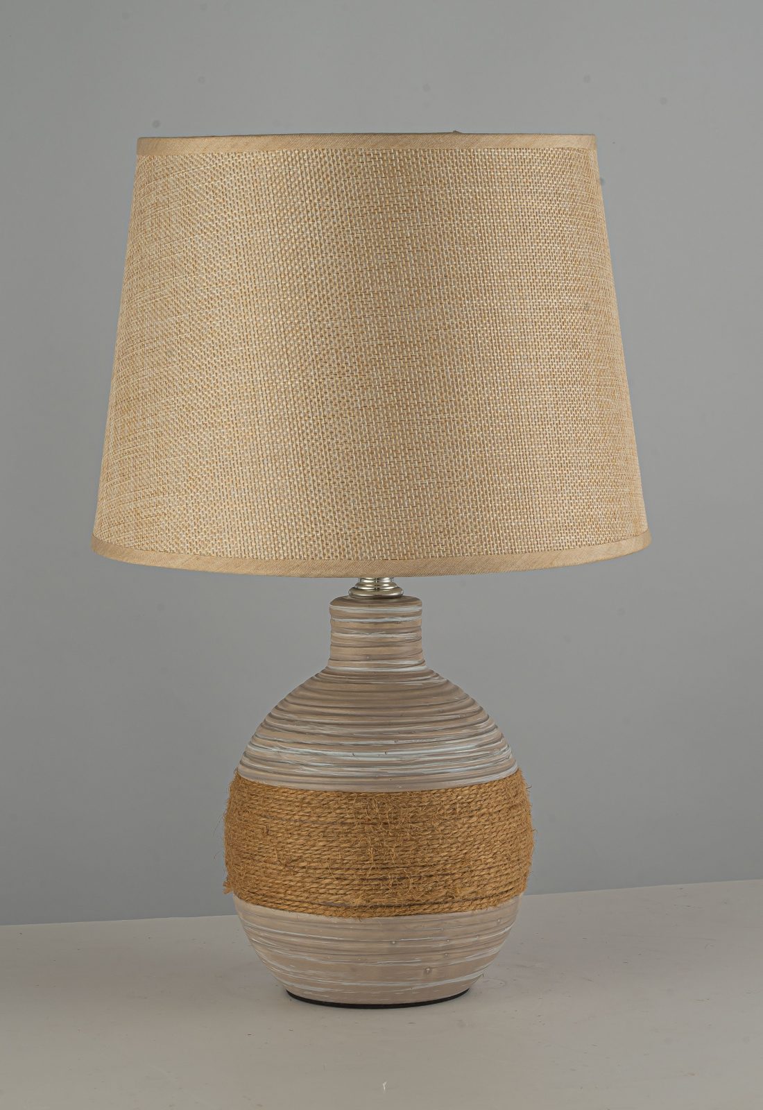 Настольная лампа Arti Lampadari Gaeta Gaeta E 4.1.T6 SY, цвет никель - фото 1