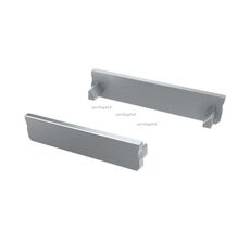 Заглушка 1 шт. для ALM-FLAT-S серая глухая 026742_ARL