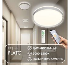 Накладной светильник Denkirs PLATO DK6511-WH/1