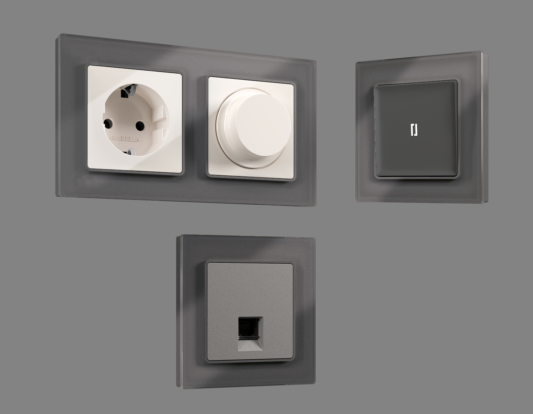 Рамка Ambrella Volt ALFA Platos AF330651_AMB