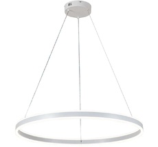 Подвесная люстра с пультом светодиодная (14001/1P White) Indigo V000035L