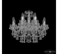 Хрустальная люстра Bohemia Ivele Crystal 1409/8+4/195 Ni_BI