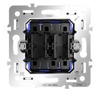 Механизм проходного переключателя двухклавишного 10А S70 VLS0203M