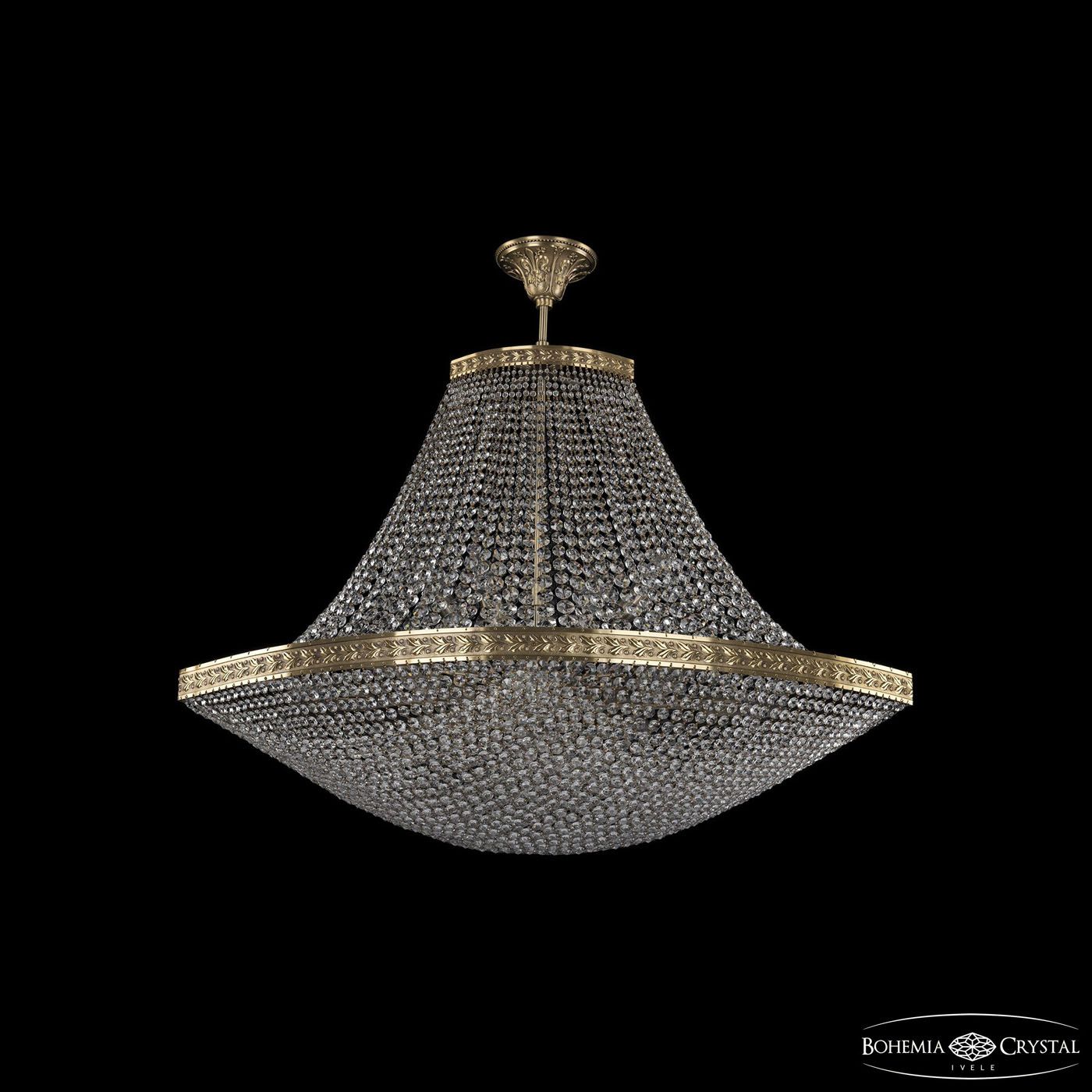 Хрустальная люстра Bohemia Ivele 19323/H1/100IV Pa_BI