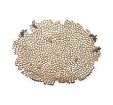 Блюдо декор. металлич.Соты Garda Decor 69-219013