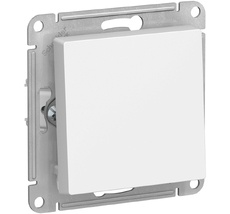 Выключатель встраиваемый одноклавишный (белый) Systeme Electric ATN000111