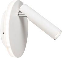 Спот настенный с подсветкой 20019 20019SMA/01 LED 9+3W 4200K белый матовый Escada 20019SMA/01LED SWH_ESC