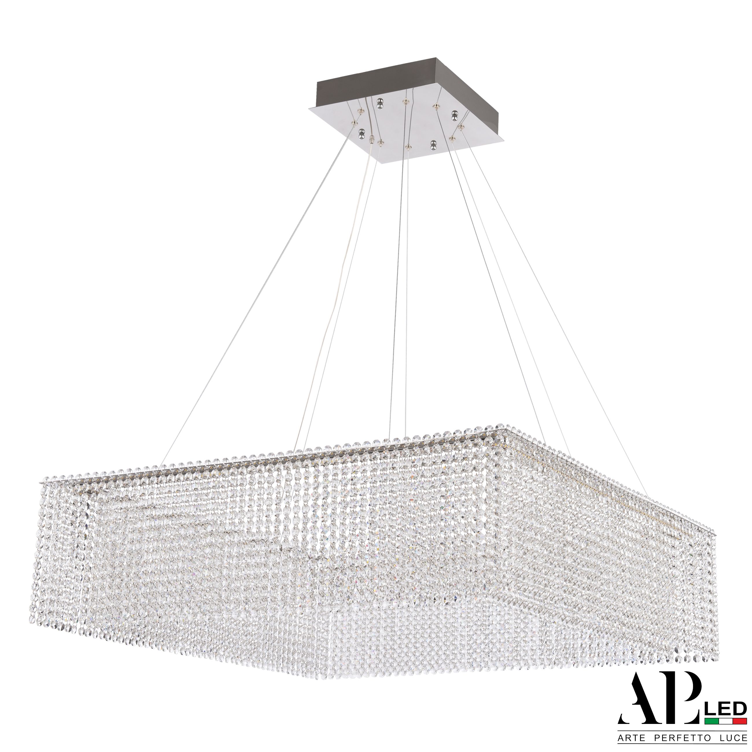 Хрустальная люстра APL LED Sicilia SH04.86.A.Ni.4000_BI