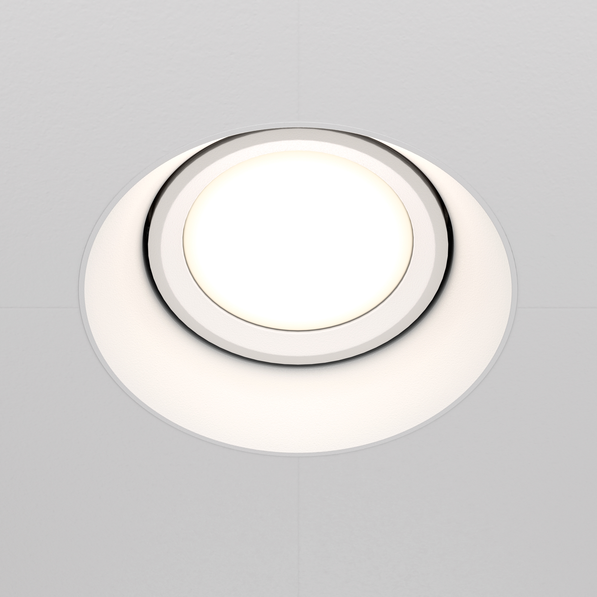 Встраиваемый светильник Maytoni Dot DL042-01-RD-W_MY