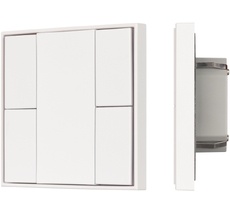INTELLIGENT Кнопочная панель KNX-301-22-4-SH-IN White (BUS, Frame) (IARL, IP20 Пластик, 3 года) 037722 Arlight 037722_ARL