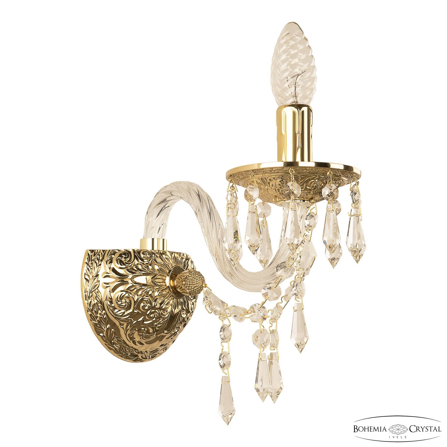 

Бра Bohemia Ivele Crystal 16203B/1/141 G, 16203B/1/141 G