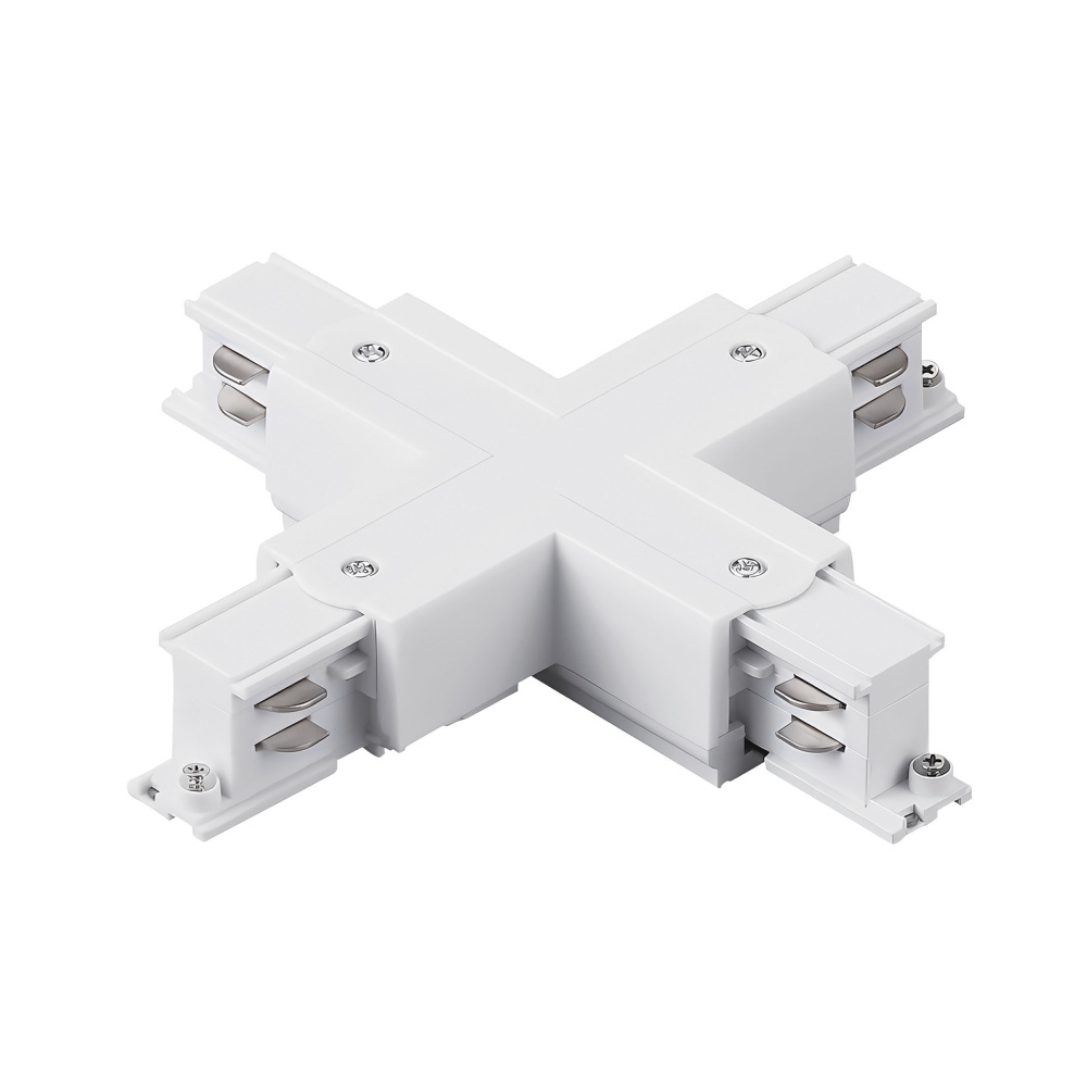 Коннектор Х-образный с подводом питания к треку 5040xx-(F)/(R) Lightstar 504146-FR_LS