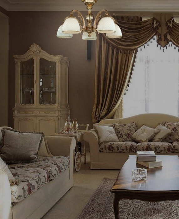 Потолочная люстра Reccagni Angelo PL 7125/5_RA