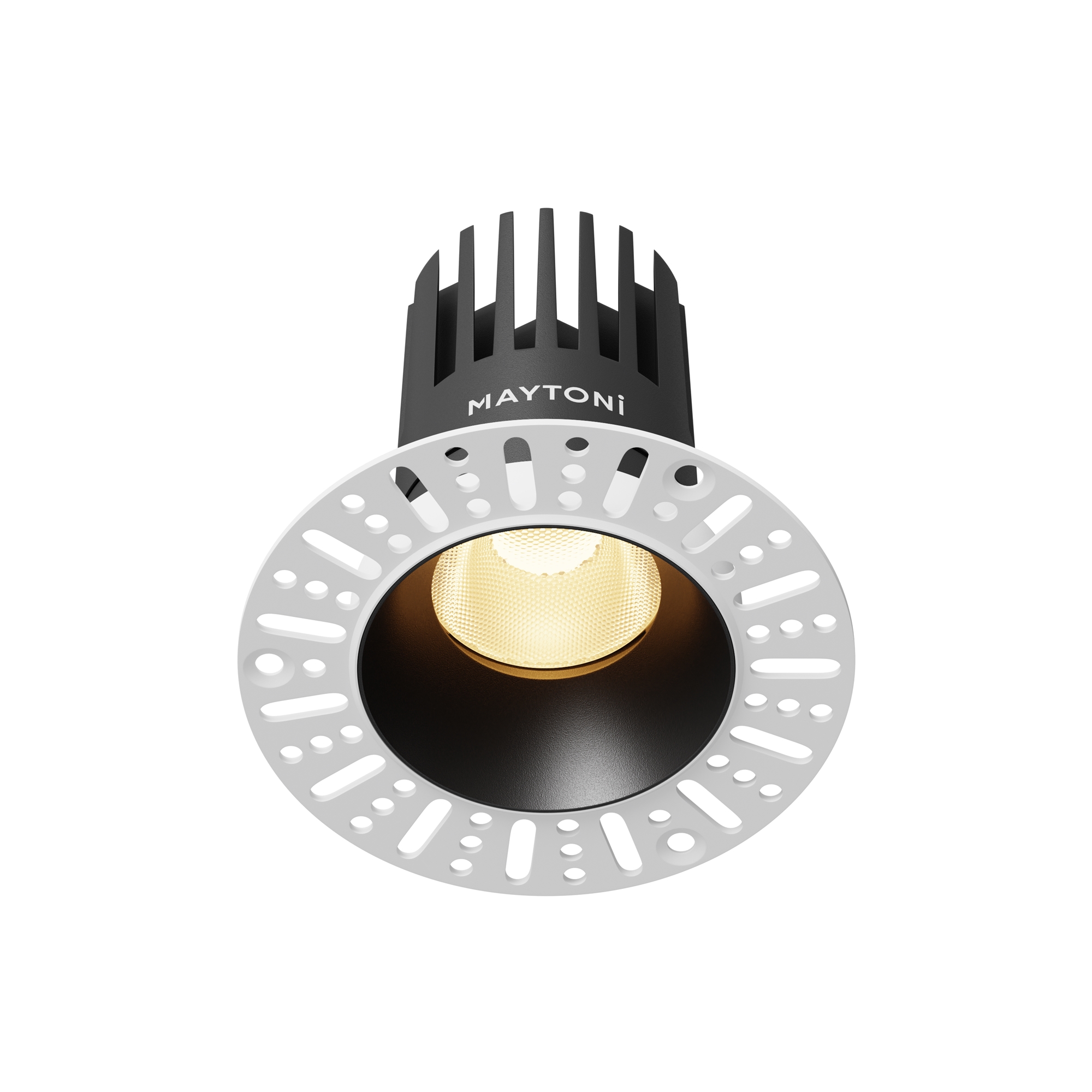Встраиваемый светильник Maytoni Dip DL121-15W-2.7K-TRS-B_MY