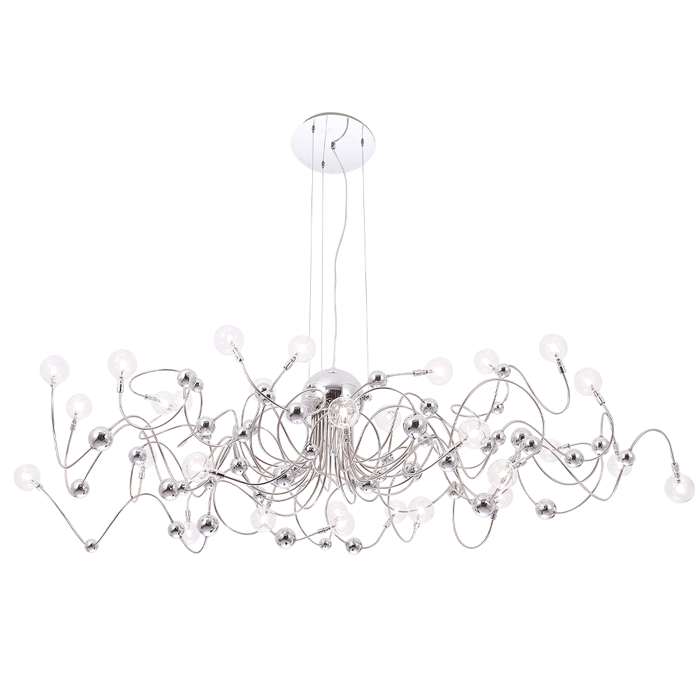 Подвесная люстра Crystallux MEDUSA MEDUSA SP30 CHROME_CR