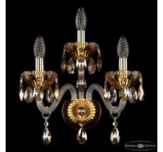 Бра Bohemia Ivele Crystal 5417B/2+1/165 G Amber/M-1G K721_BI
