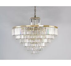 Подвесная люстра NewPort 31124/S gold_NP