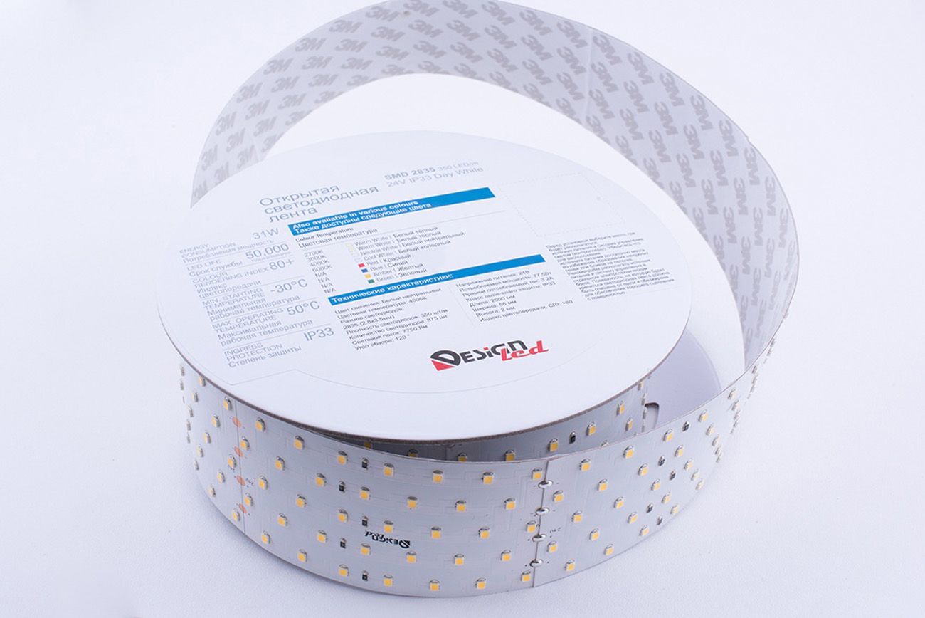Светодиодная лента 1м. 31W 4000K DSG2350-24-NW-33 00-00000594_SW