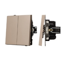 Механизм выключателя управления шторами SWT-TENDO-MKR2-PL-GD (230V, 10A) ( Arlight 054141_ARL