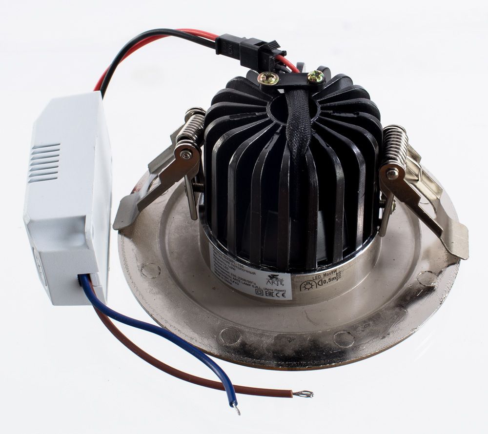 Точечный светильник ArteLamp Врезной UOVO A5438PL-1SS