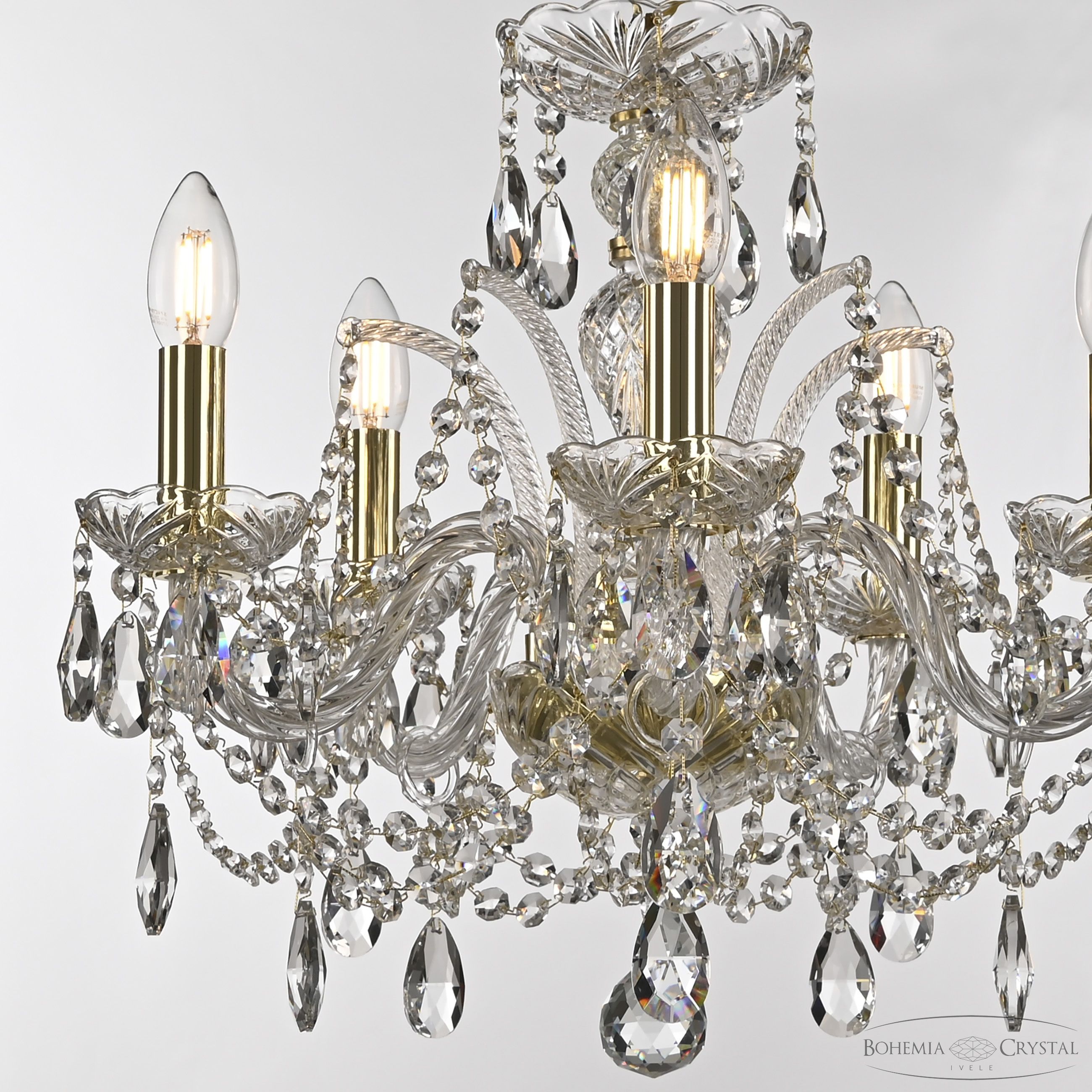 Хрустальная люстра Bohemia Ivele Crystal 105/5/141 G_BI