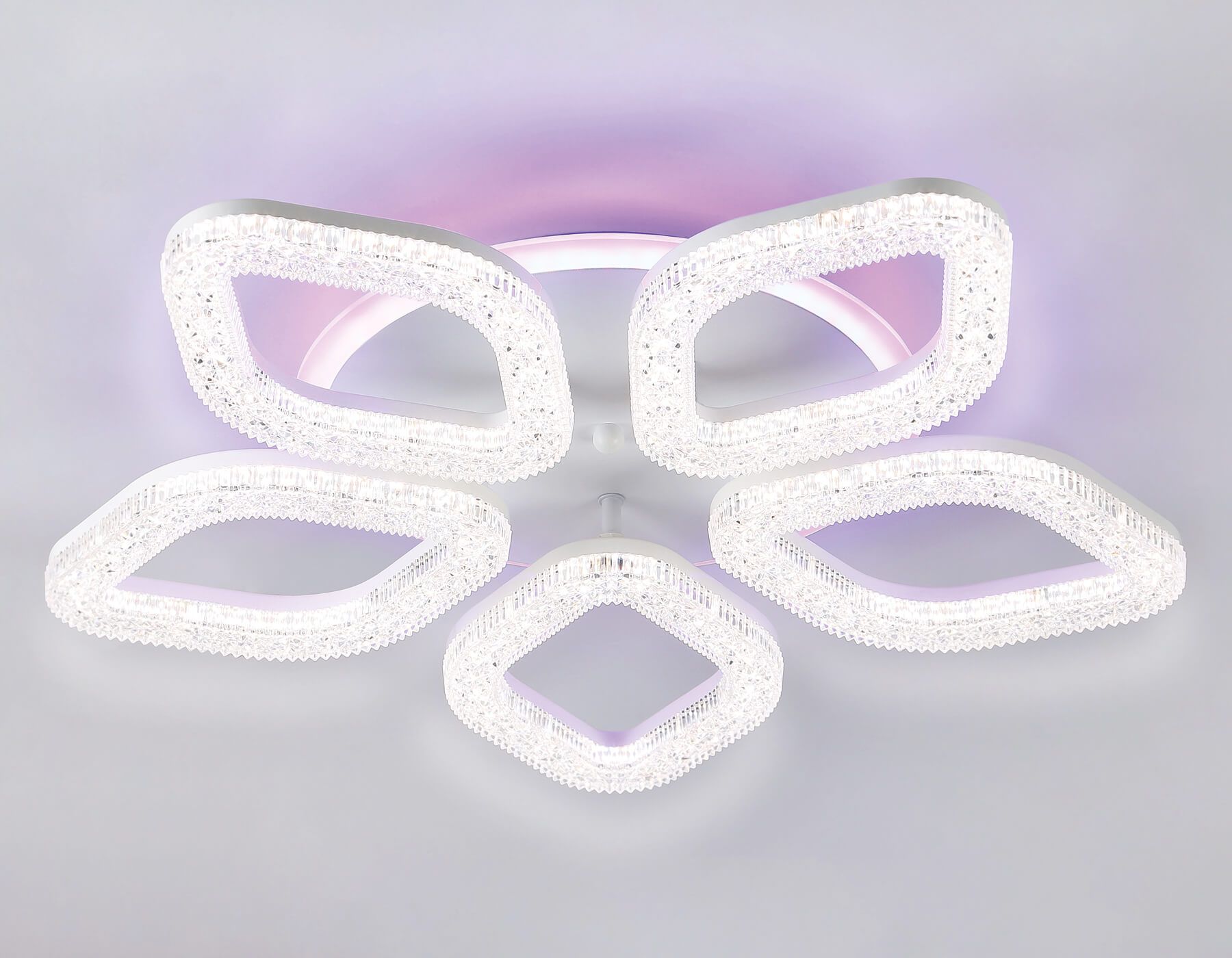 Потолочная люстра Ambrella light с RGB подсветкой и пультом Original FA3925_AMB