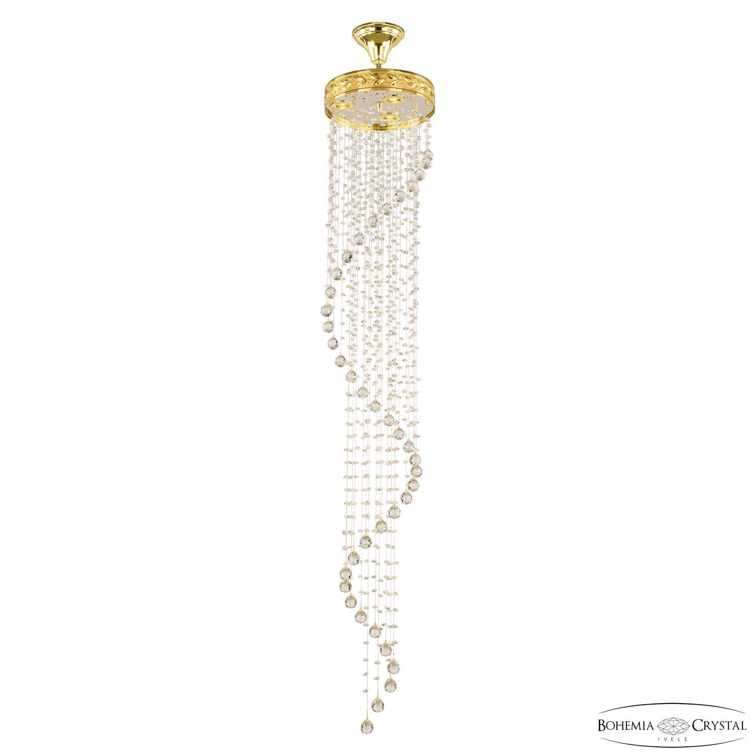 

Каскадная люстра Bohemia Ivele Crystal 8313 83131/30IV-165 G, 83131/30IV-165 G