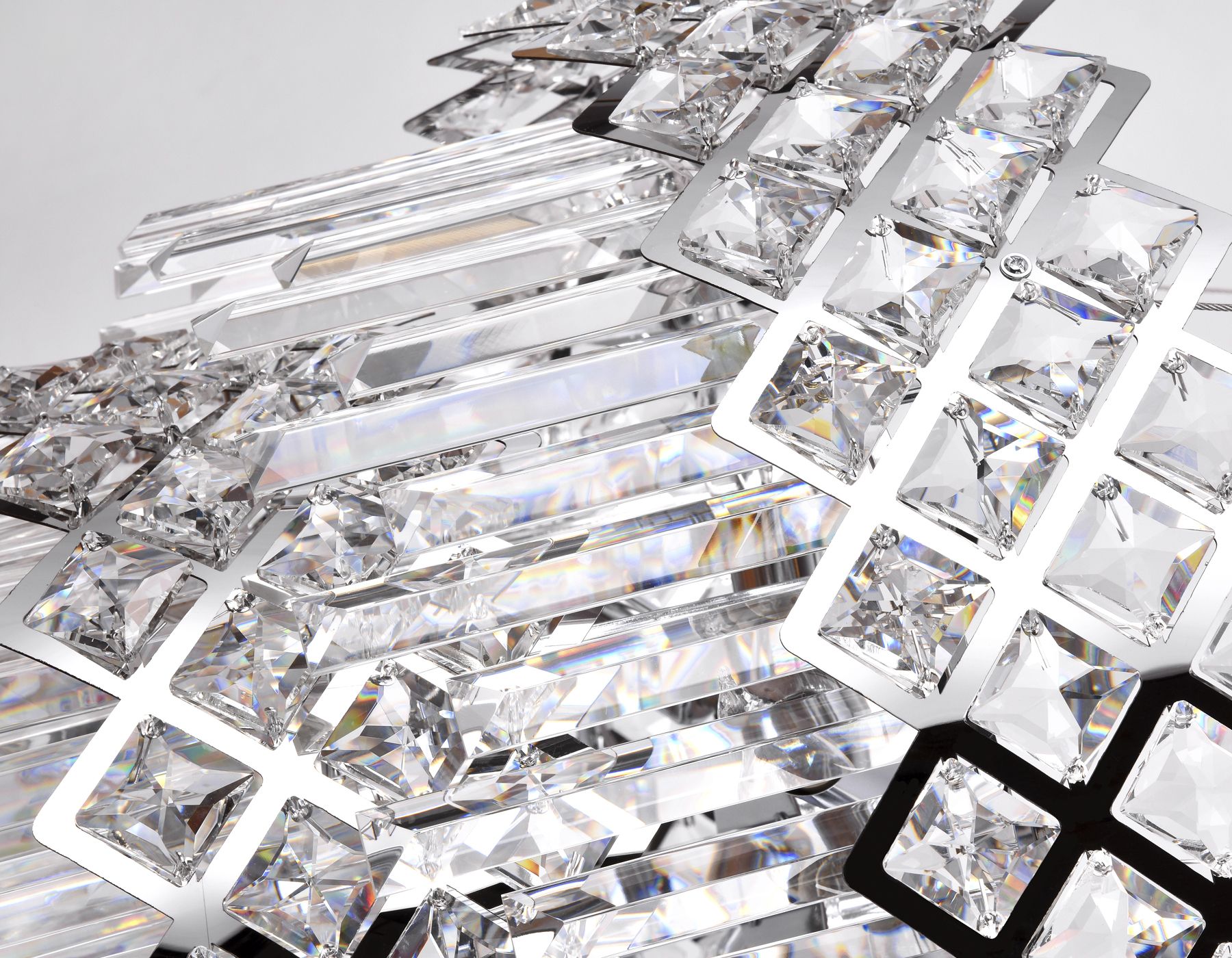 Подвесная люстра Ambrella light с хрусталем TR TR5273_AMB