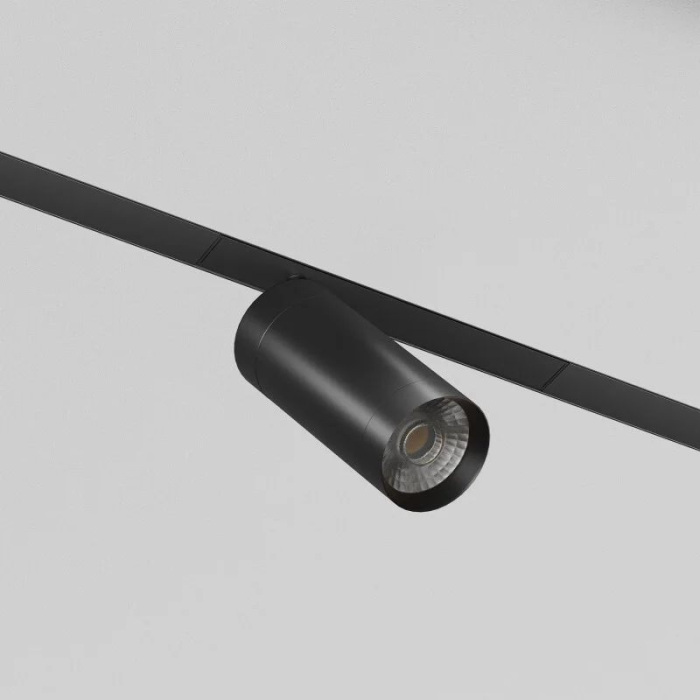 Трековый светильник однофазный, светодиодный 220V 20W Denkirs DK8320-BK