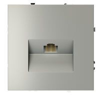 Розетка компьютерная встраиваемая VOLTUM S70 RJ45 VLS060105