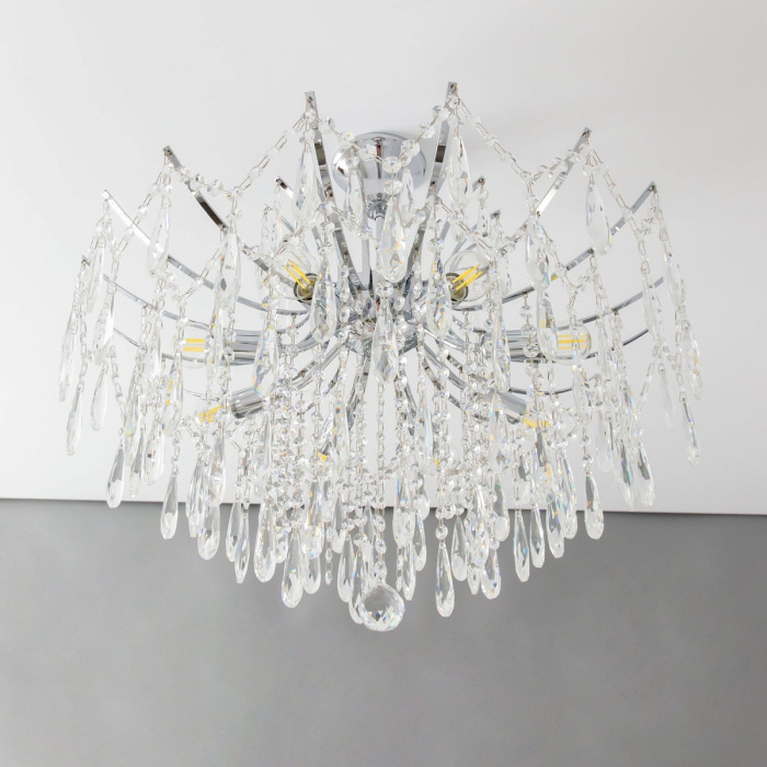 Потолочная люстра CitiLux Селена Хром CL302180