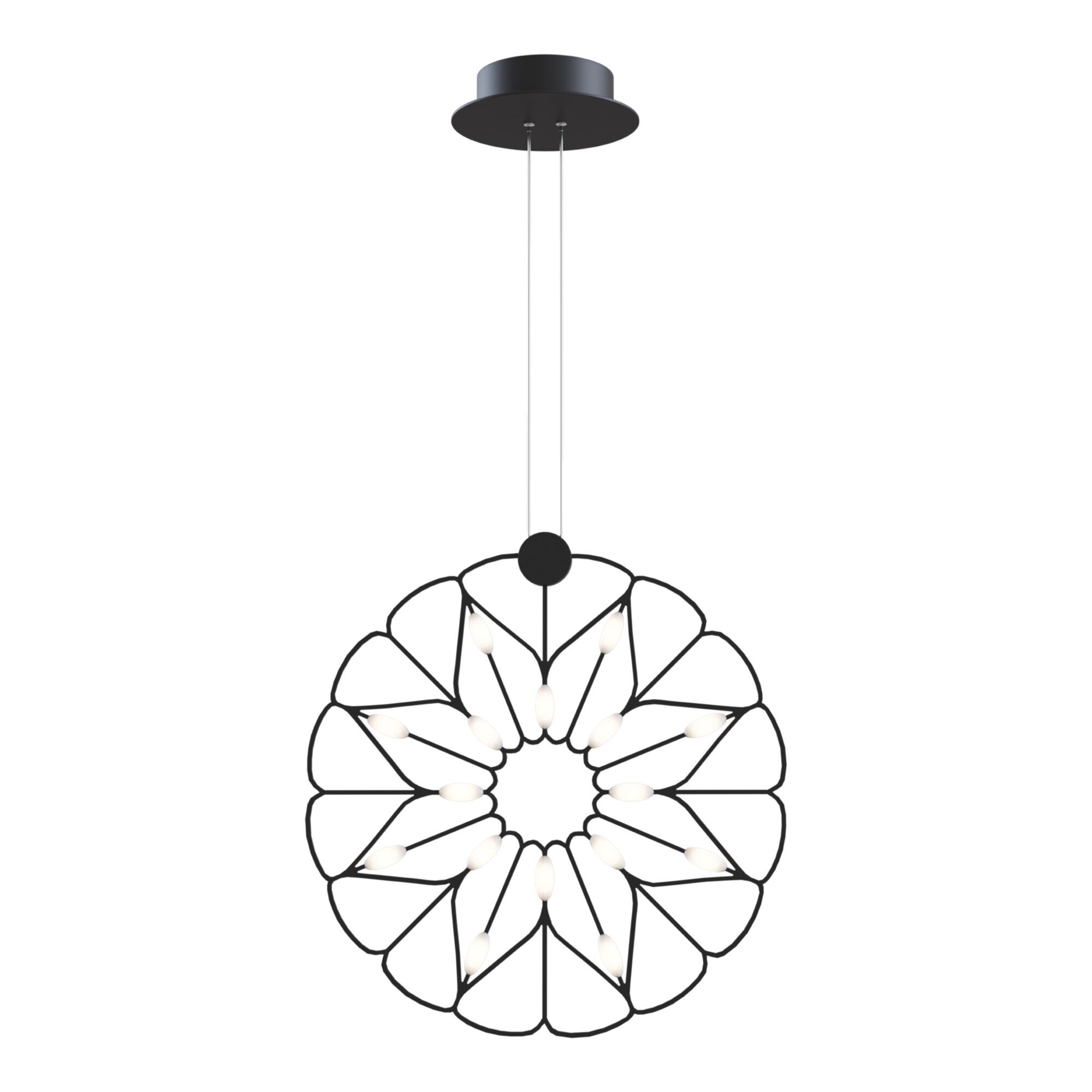 Подвесная люстра Maytoni Volare MOD037PL-L16B_MY
