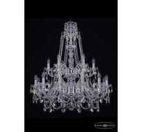 Хрустальная люстра Bohemia Ivele 1411/12+6/300/XL-99/2d Ni_BI