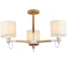Потолочная люстра на штанге Imex MD.19107-3-S-WOOD+WH_IM