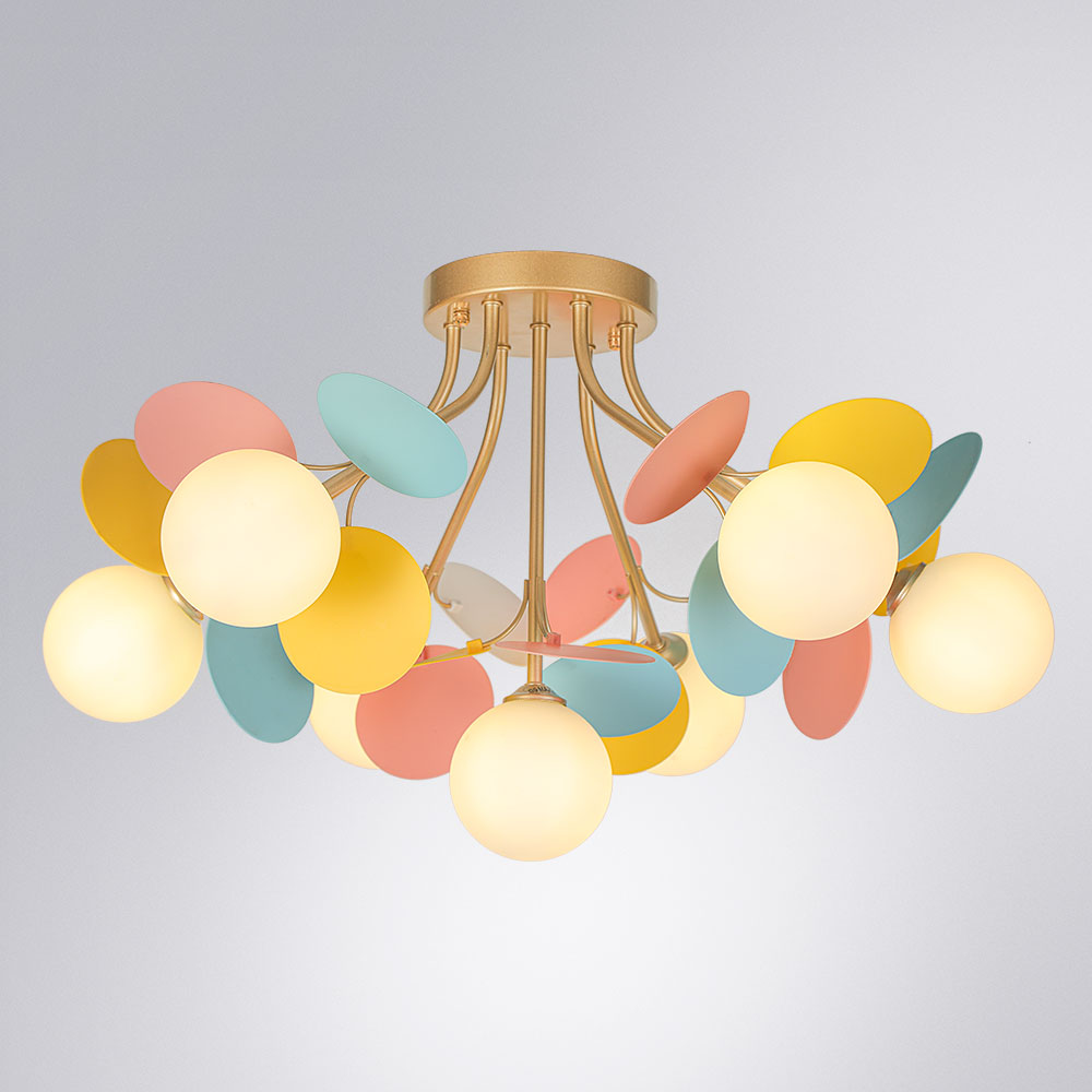 Потолочный светильник Arte Lamp PEACOCK A1369PL-7MD