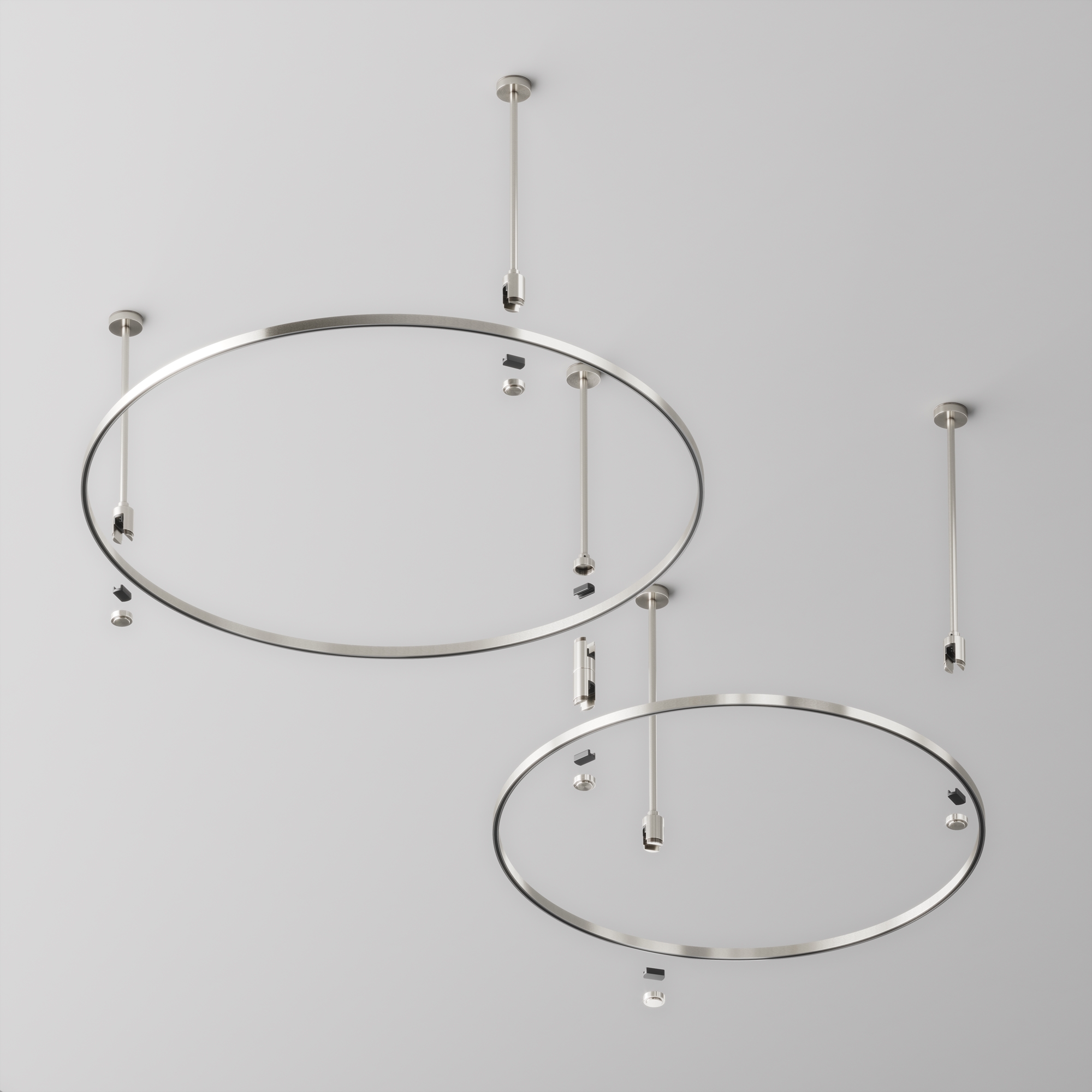 Шинопровод накладной/подвесной Maytoni Busbar trunkings Flarity TRX154-R-D800-PT_MY