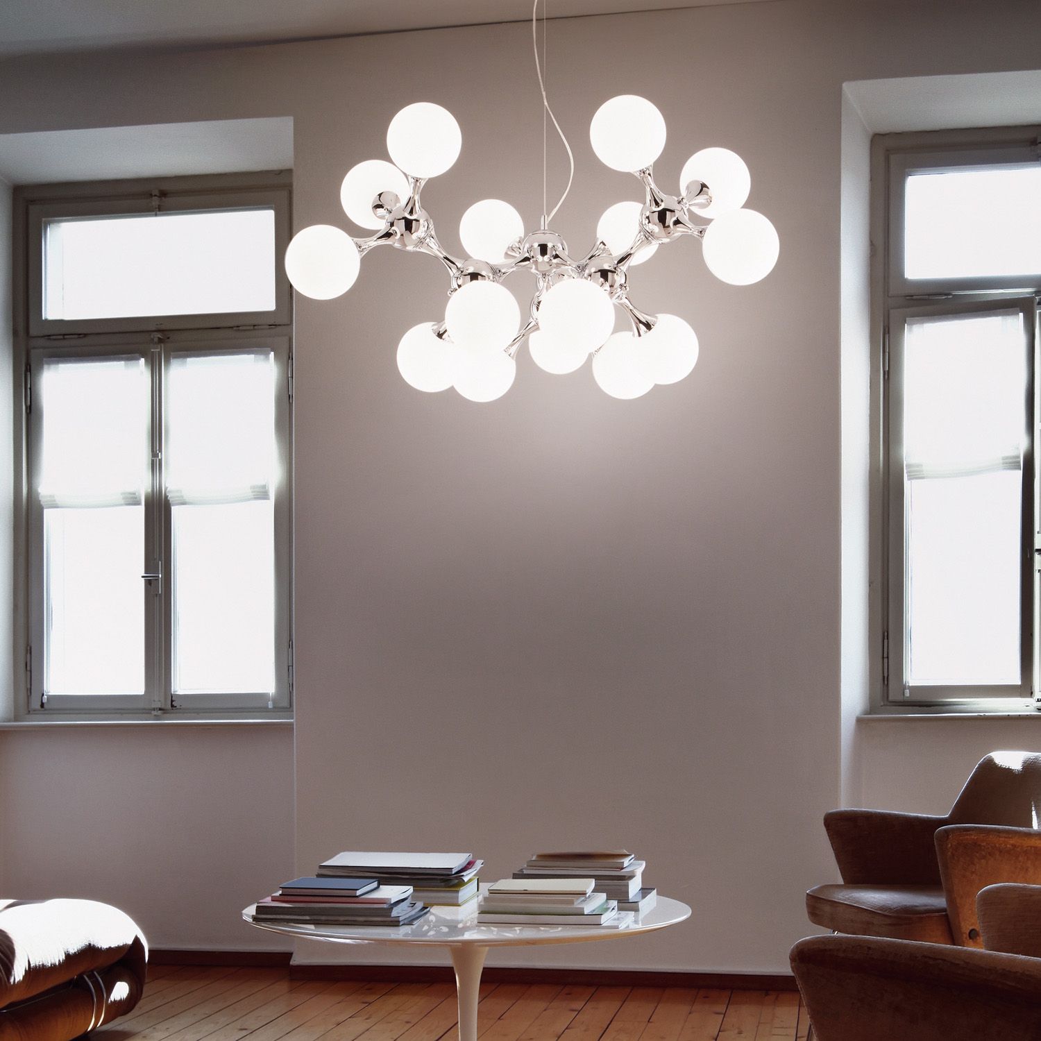 Подвесная люстра Ideallux NODI SP15 BIANCO_IL