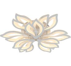 Люстра (+ночной режим) с пультом потолочная светодиодная 10228/9 LED*137W Matt Escada 10228/9LED_ESC