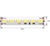 Лента светодиодная 1м. 26,8W 6000K LUX DSG7120-24-W-33 00-00001824_SW