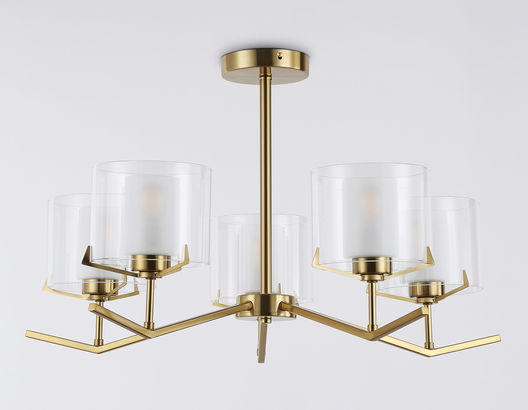 Подвесная люстра на штанге Ambrella Light HIGH LIGHT Modern LH57007_AMB