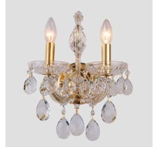 Бра Crystallux ISABEL ISABEL AP2 GOLD/TRANSPARENT_CR