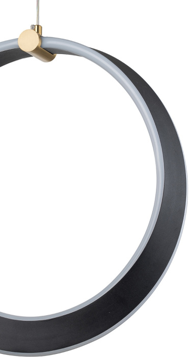 Подвесной светильник с пультом управления LED (14014/A/1P Black) Indigo V000070L