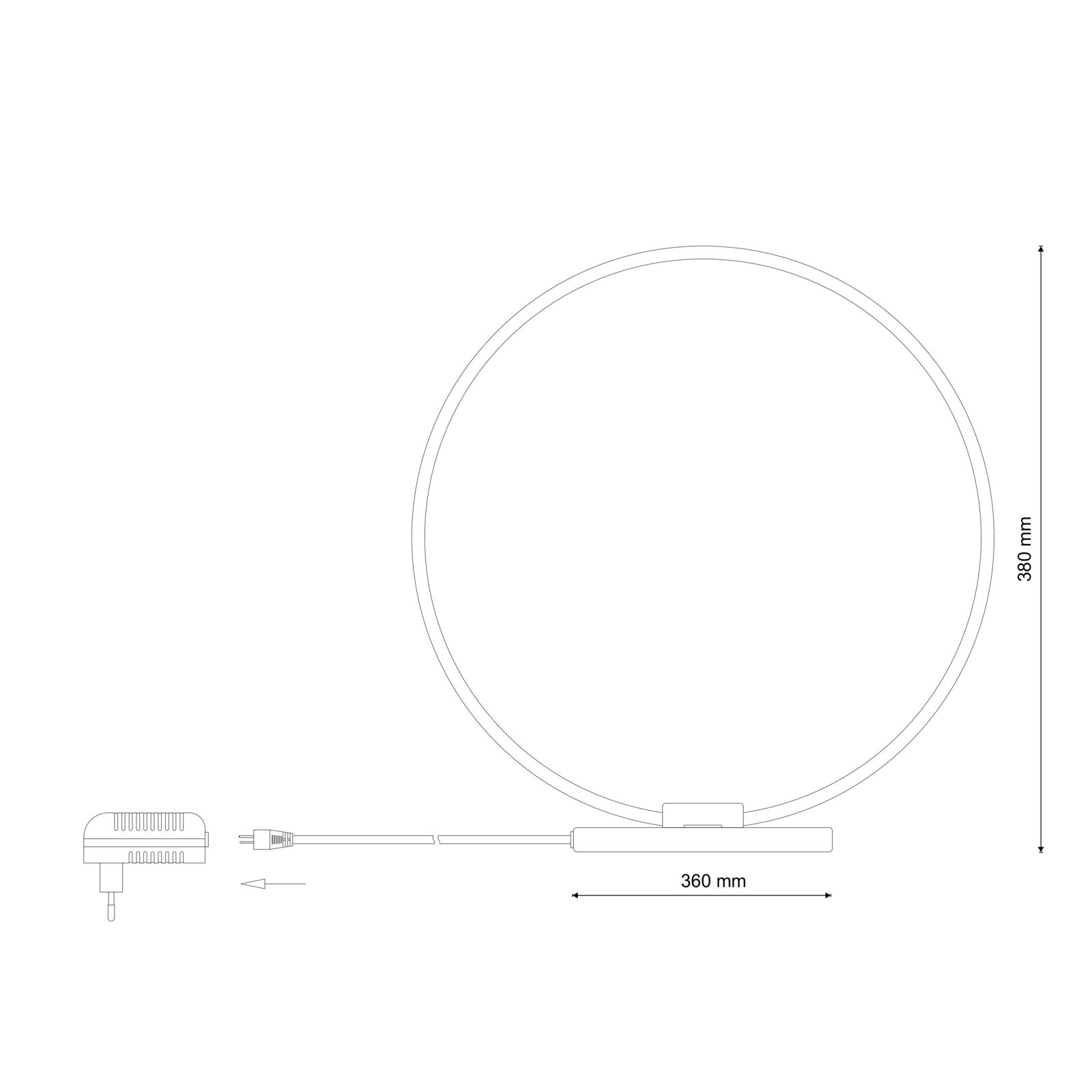 Настольная лампа Lucia Tucci MODENA MODENA T170 LED RGB